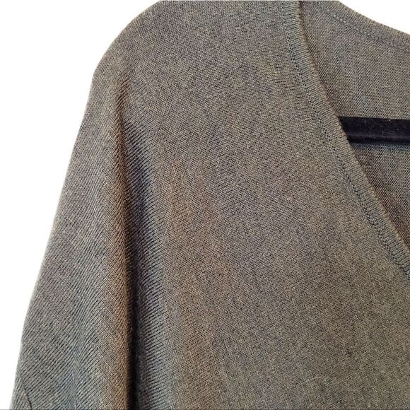 Kerisma Women's Green Over Sized Pocket Drop Shoulder Sweater Size S/M - Picture 4 of 5